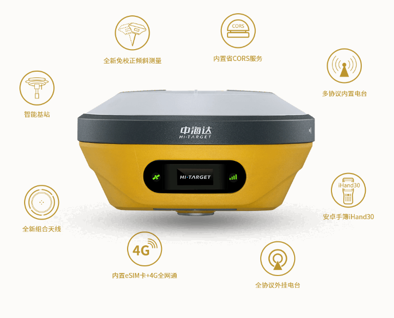 中海达V96  RTK 厘米级定位
